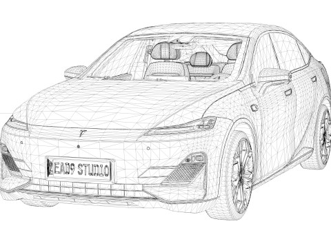 2026 Чанган Дипал SL03 3D Модель