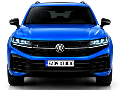 2026 Volkswagen Touareg R V6 eHybrid 3D Model