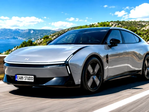 2026 Xpeng P7 Plus 3D Model