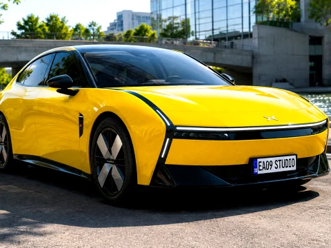 2026 Xpeng P7 Plus 3D Model