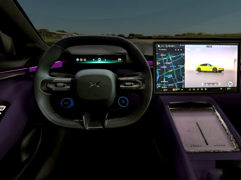 2026 Xpeng P7 Plus 3D Model