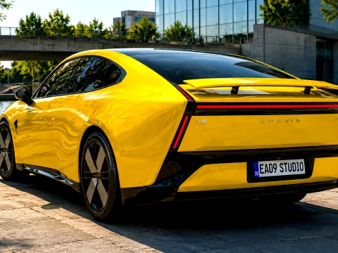 2026 Xpeng P7 Plus 3D Model