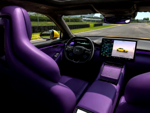 2026 Xpeng P7 Plus 3D Model