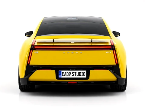 2026 Xpeng P7 Plus 3D Model