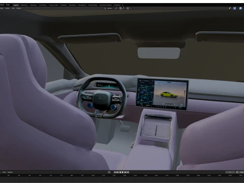 2026 Xpeng P7 Plus 3D Model