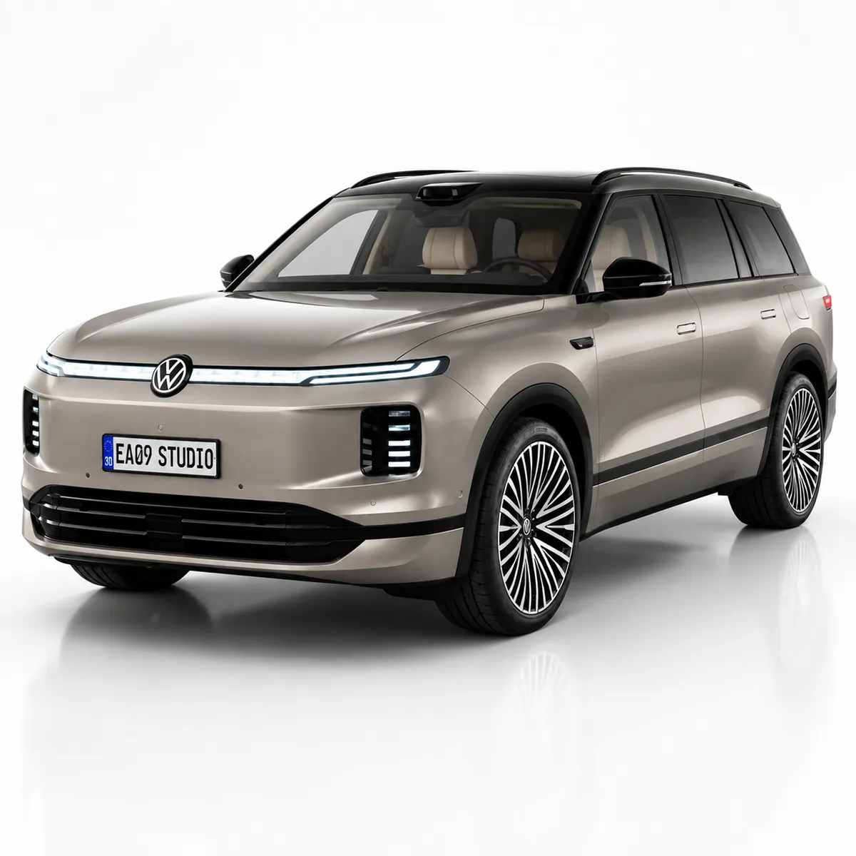 2027 Volkswagen ID ERA 9X 3D Model .c4d .max .obj .3ds .fbx .stl .blend 