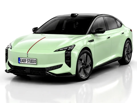 2026 Hongqi EH7 3D Model