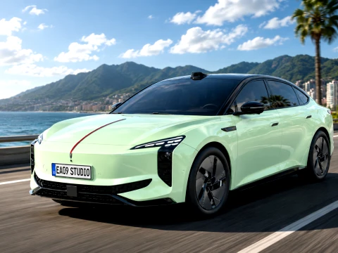 2026 Hongqi EH7 3D Model