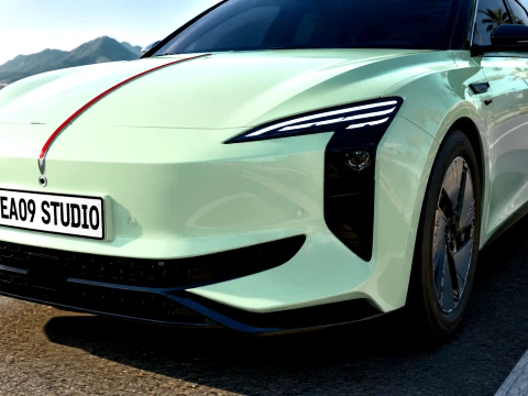 2026 Hongqi EH7 3D Model