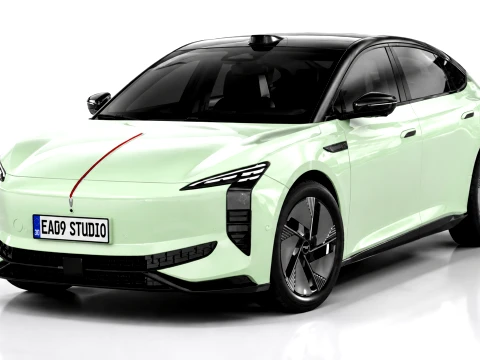 2026 Hongqi EH7 3D Model