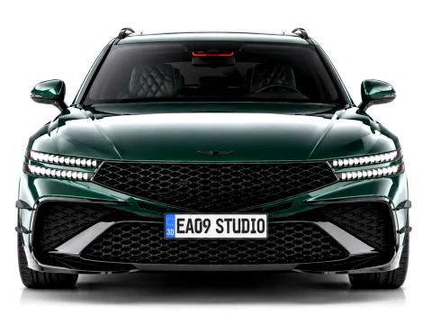 2027 Genesis G90 Wingback 3D Model