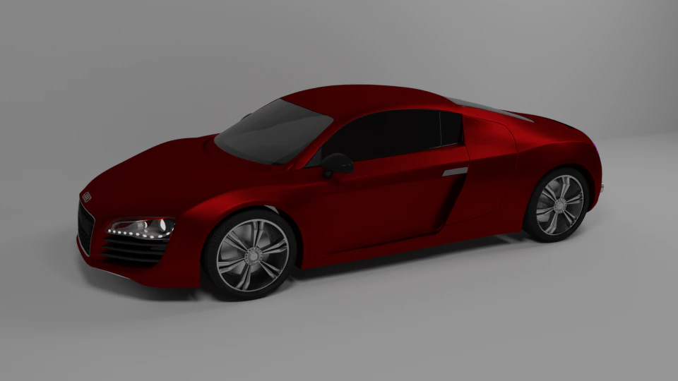 audi 3D Model .c4d .max .obj .3ds .fbx .stl .blend 