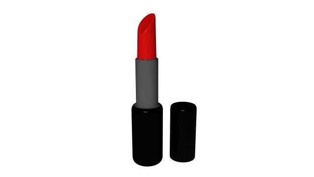 red lipstick 3D मॉडल .c4d .max .obj .3ds .fbx .stl .blend