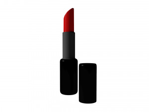 red lipstick 3D मॉडल