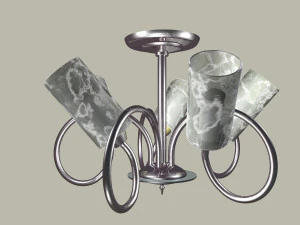 샹들리에 3D 모델