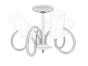 chandelier 3D मॉडल