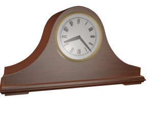 fireplace clock 3D Model