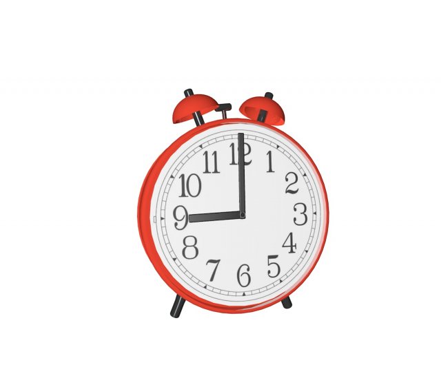clock 3D मॉडल .c4d .max .obj .3ds .fbx .stl .blend 