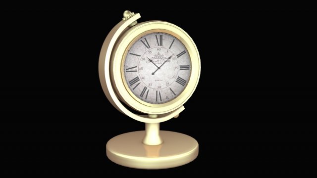 clock 3Dモデル .c4d .max .obj .3ds .fbx .stl .blend 