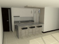 Modern kitchen 3D Model