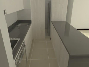 modern kitchen 3D Model