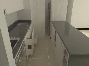 modern kitchen 3D Model