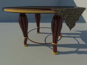 eettafel 3D Model