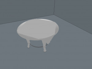 dining table Modello 3D