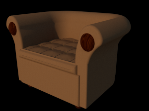 armchair Model 3D