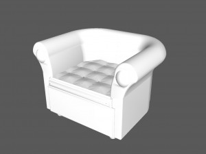 armchair Model 3D