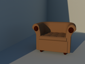 armchair Model 3D