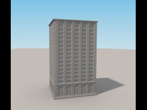 apartment building 3D Model