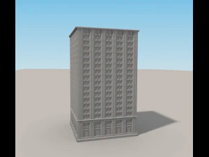 apartment building 3D Model