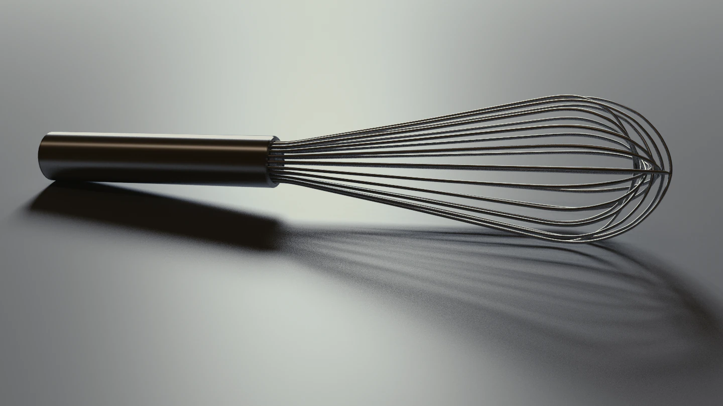 egg whisk 3D Model .c4d .max .obj .3ds .fbx .stl .blend 