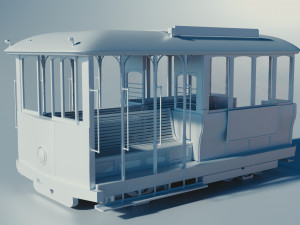 trolley Model 3D