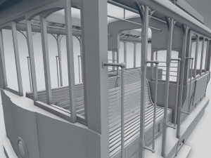 trolley 3D Модель