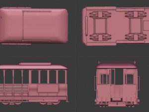 trolley 3D Модель