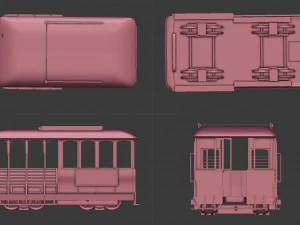 trolley 3D Model
