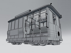 trolley 3D Модель