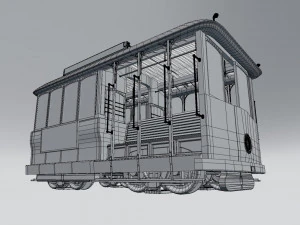 trolley 3D Model