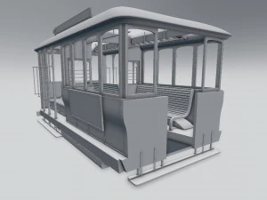 trolley 3D Model