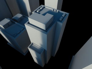 quick city building pack low-poly Modelo 3D
