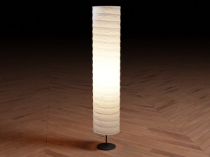 paper lamp 3D 모델