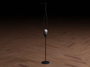 paper lamp 3D Model