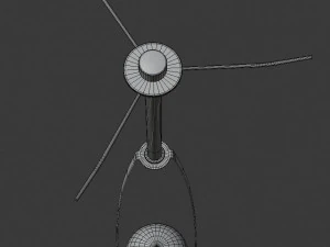 paper lamp 3D Model