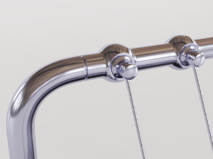 newtons cradle 3D Model