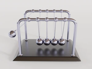 kołyska Newtona Model 3D