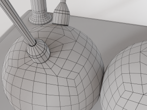 newtons cradle 3D Model
