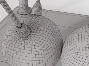 newtons cradle 3D Model