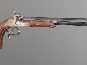 le page pistol 3D Model